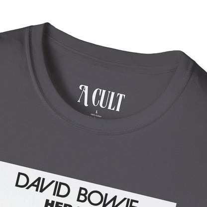 David Bowie - Heroes - Unisex Soft-Style T-Shirt