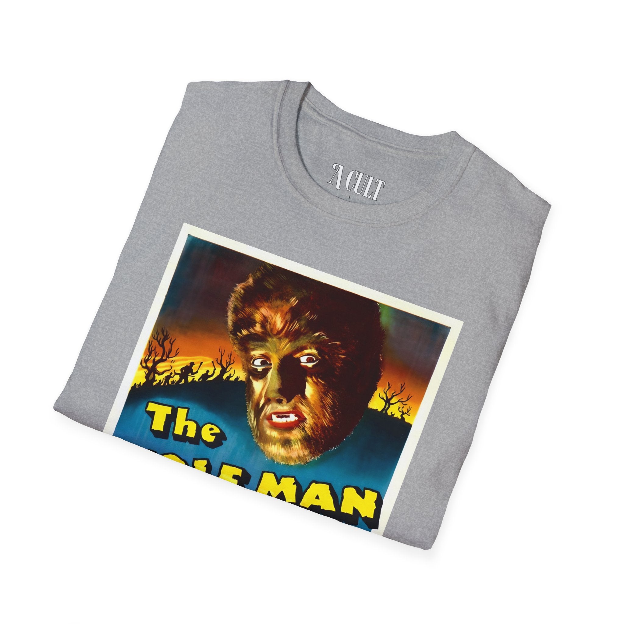 The Wolf Man - Poster - Unisex Soft-Style T-Shirt