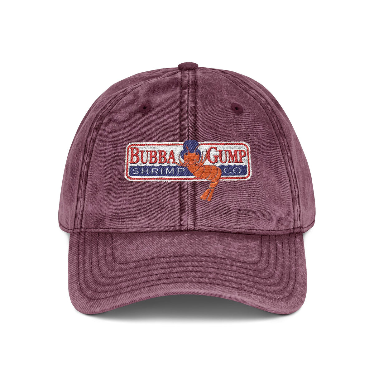 Forrest Gump - Bubba Gump - Retro Embroidered Vintage Cap