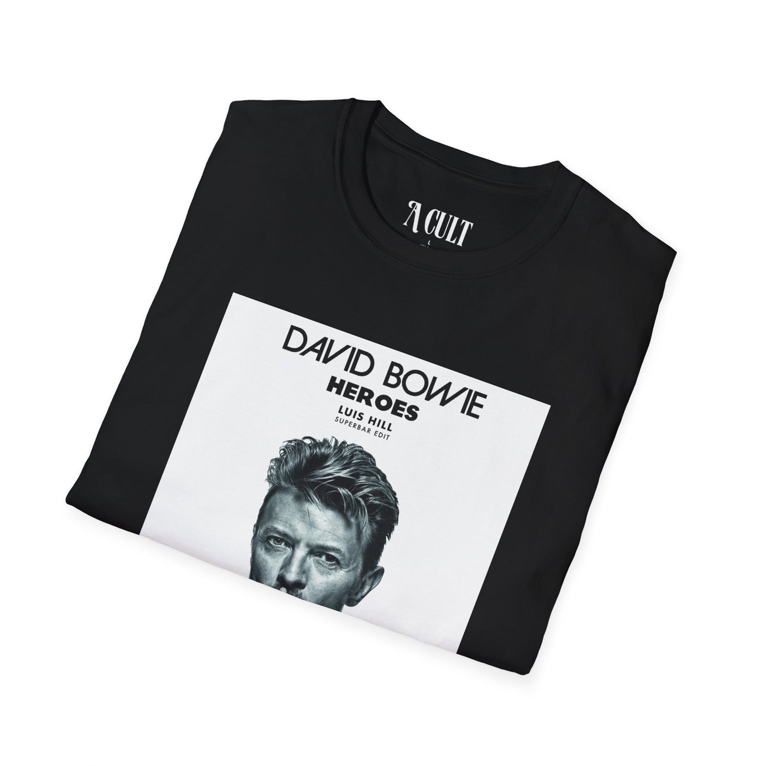 David Bowie - Heroes - Unisex Soft-Style T-Shirt