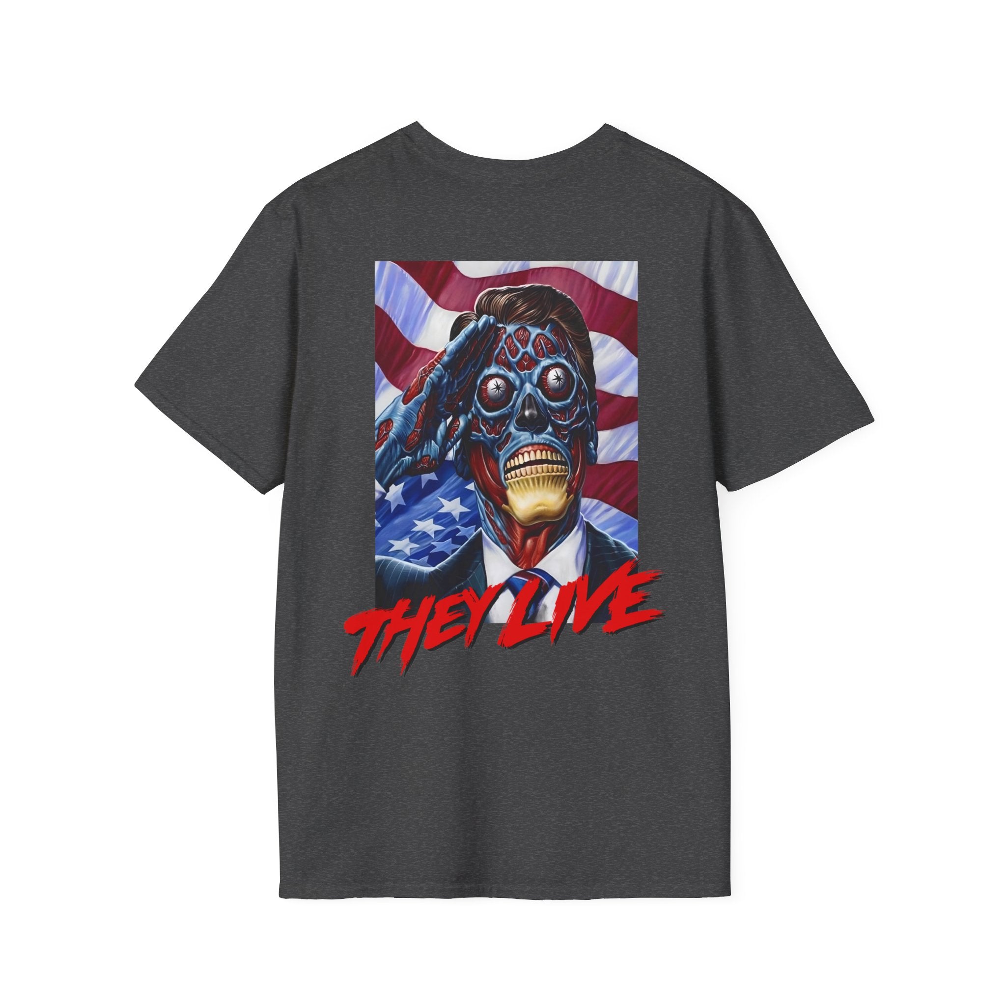 They Live - Salute/Obey - Unisex Soft-Style T-Shirt