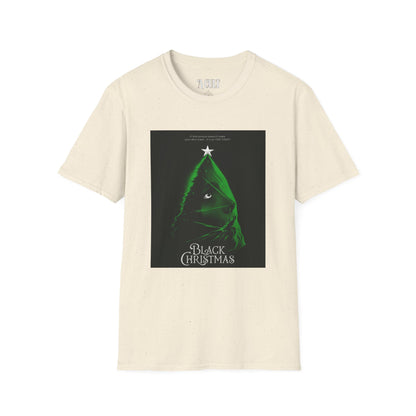 Black Christmas - Tree - Unisex Soft-Style T-Shirt