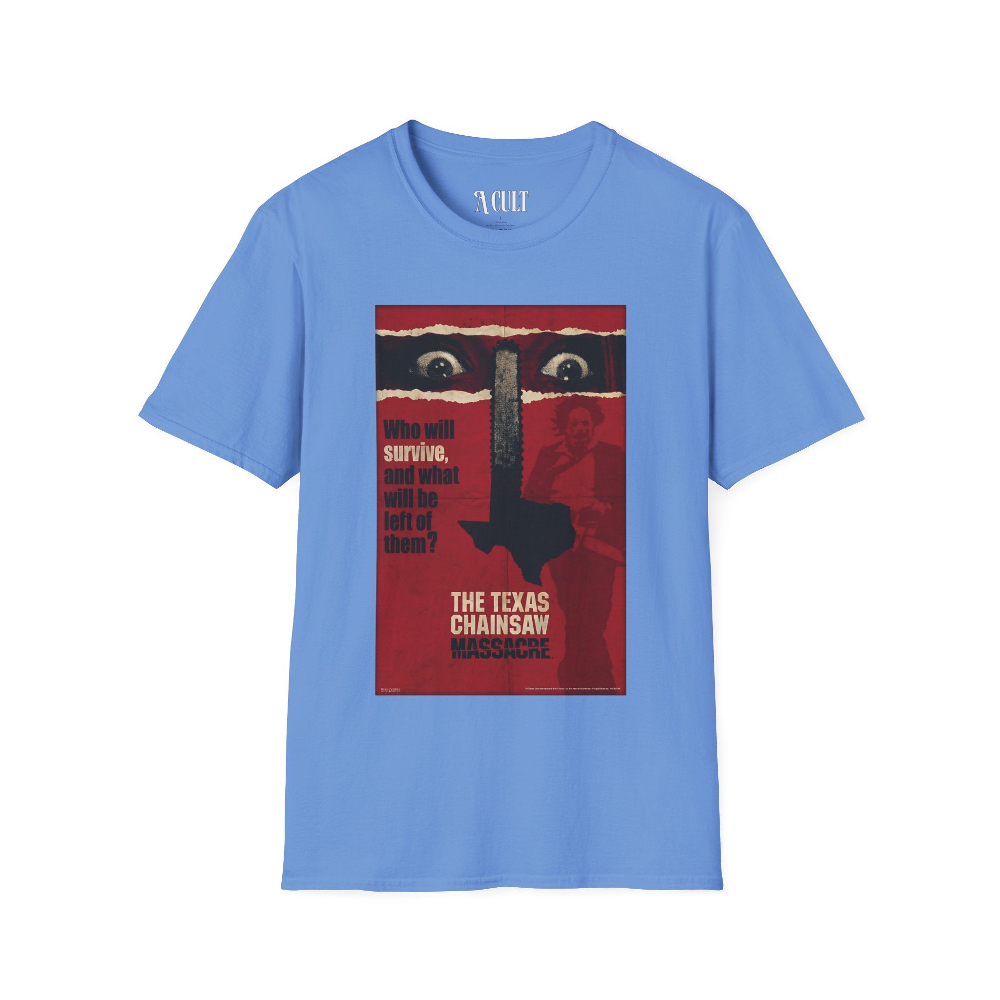 Texas Chainsaw Massacre - Eyes - Unisex Soft-Style T-Shirt