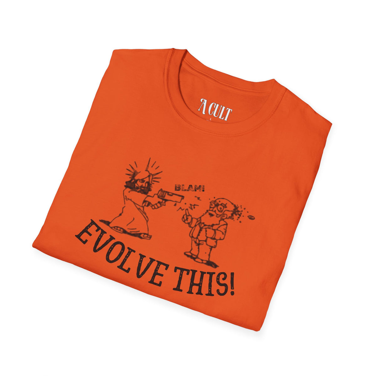 Paul Rudd &amp; Kristen Wiig - Evolve This - Unisex Soft-Style T-Shirt
