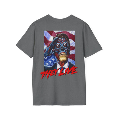 They Live - Salute/Obey - Unisex Soft-Style T-Shirt