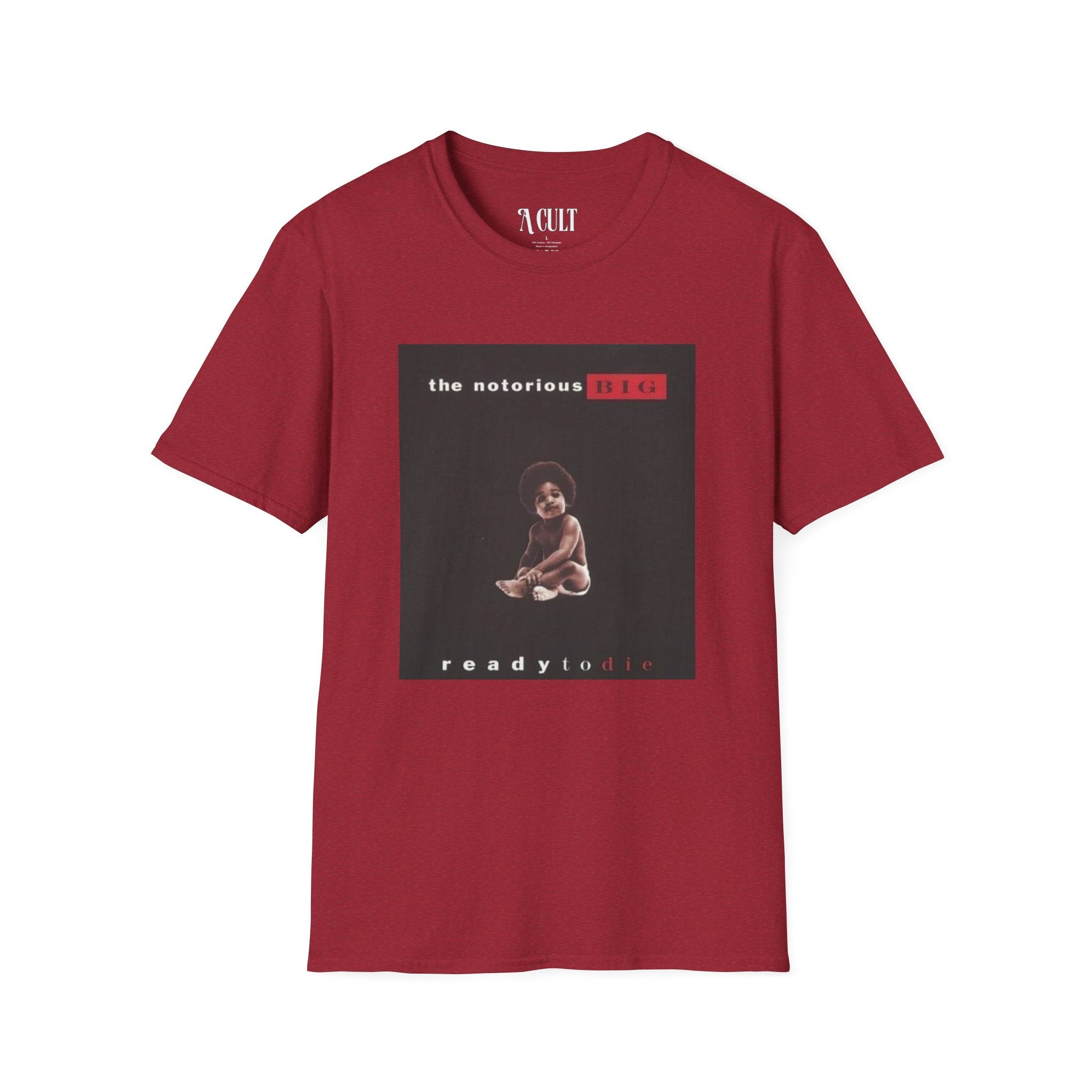 The Notorious B.I.G. - Ready To Die 2 - Unisex Soft-Style T-Shirt