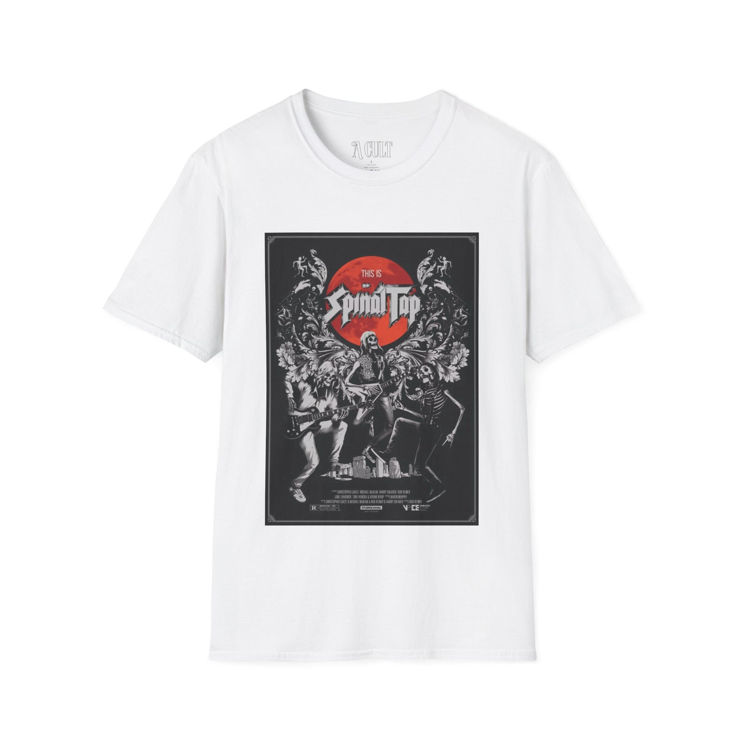 Spinal Tap - Skeleton - Unisex Soft-Style T-Shirt