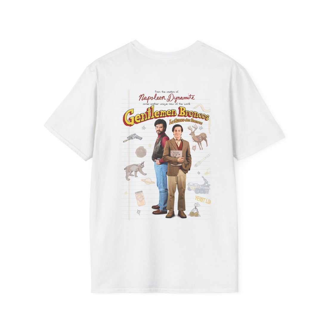 Gentlemen Broncos - Napoleon Dynamite - Unisex Soft-Style T-Shirt