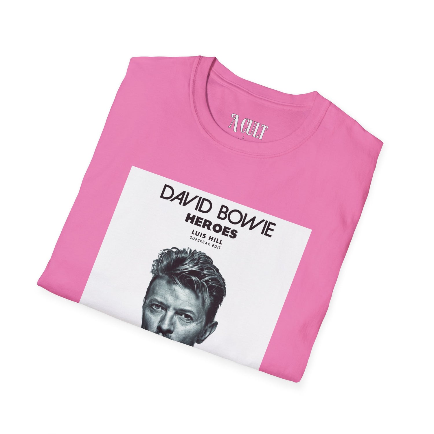 David Bowie - Heroes - Unisex Soft-Style T-Shirt