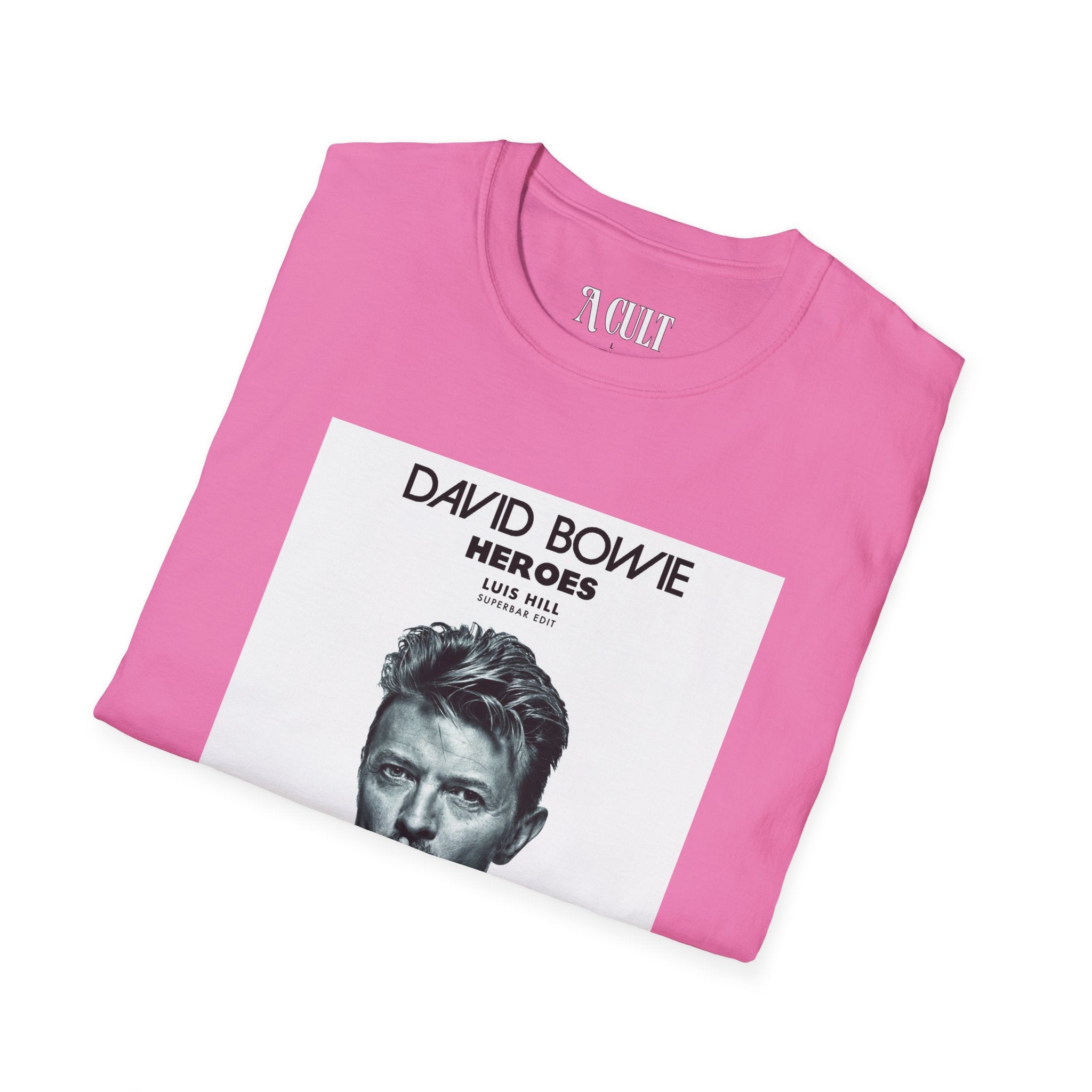 David Bowie - Heroes - Unisex Soft-Style T-Shirt