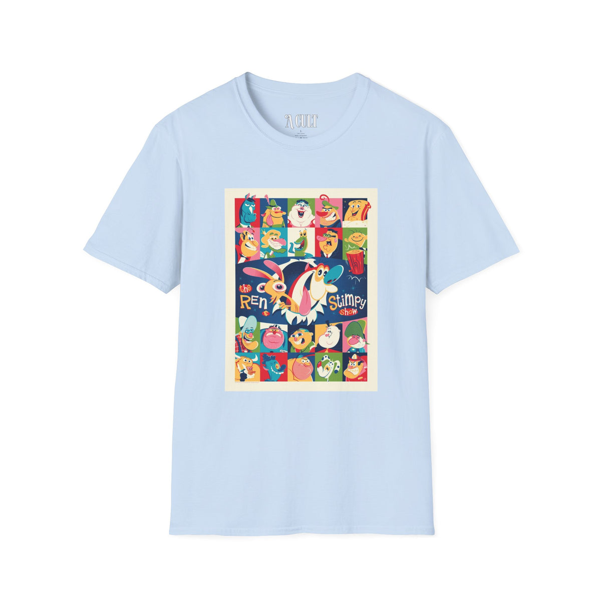 Ren And Stimpy - The Show  - Unisex Soft-Style T-Shirt