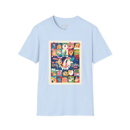 Ren And Stimpy - The Show  - Unisex Soft-Style T-Shirt