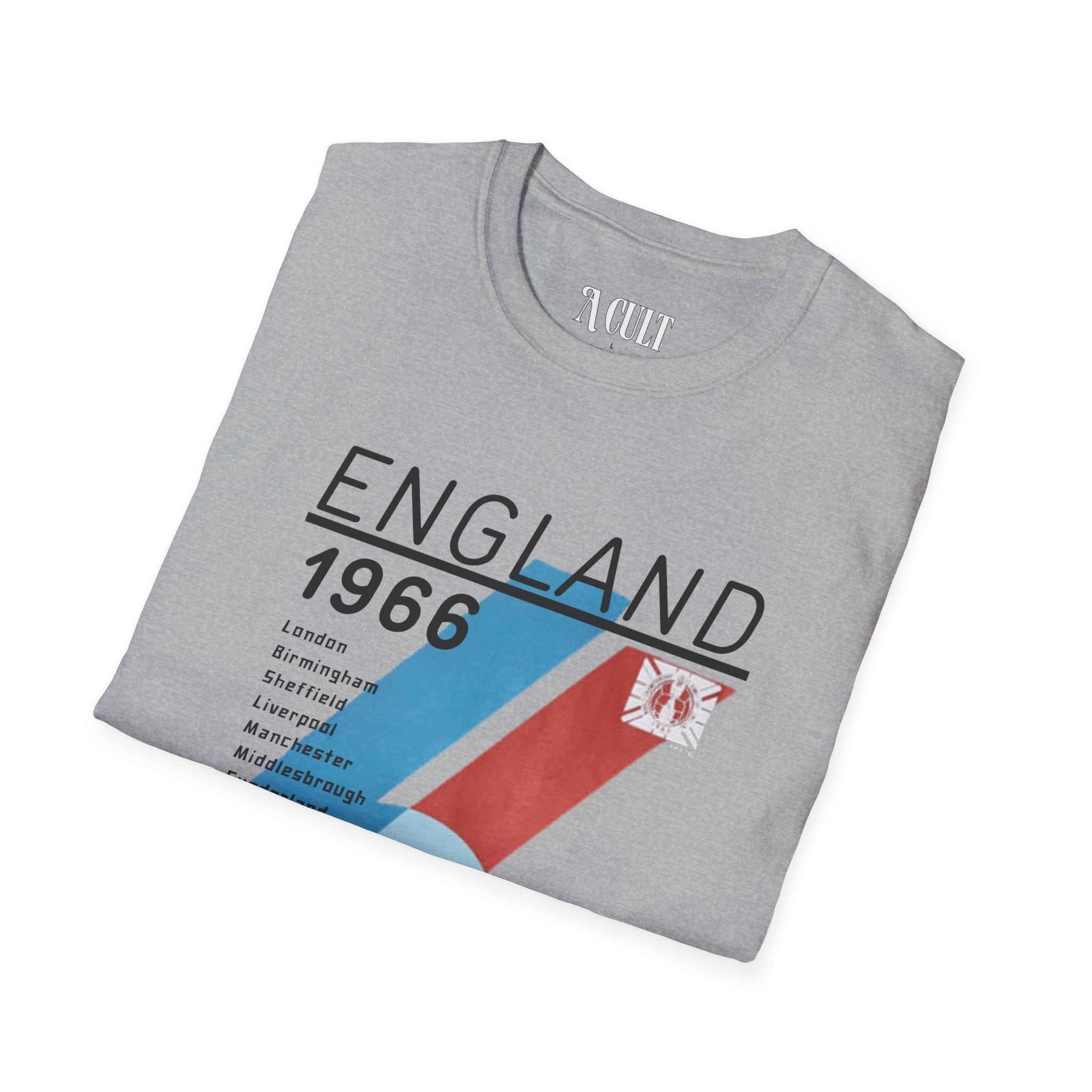 World Cup - England 1966 - Stadiums - Unisex Soft-Style T-Shirt