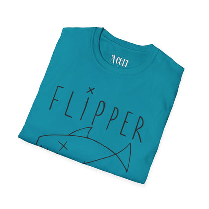 What They Wore - Kurt Cobain - Flipper - Unisex Soft-Style T-Shirt