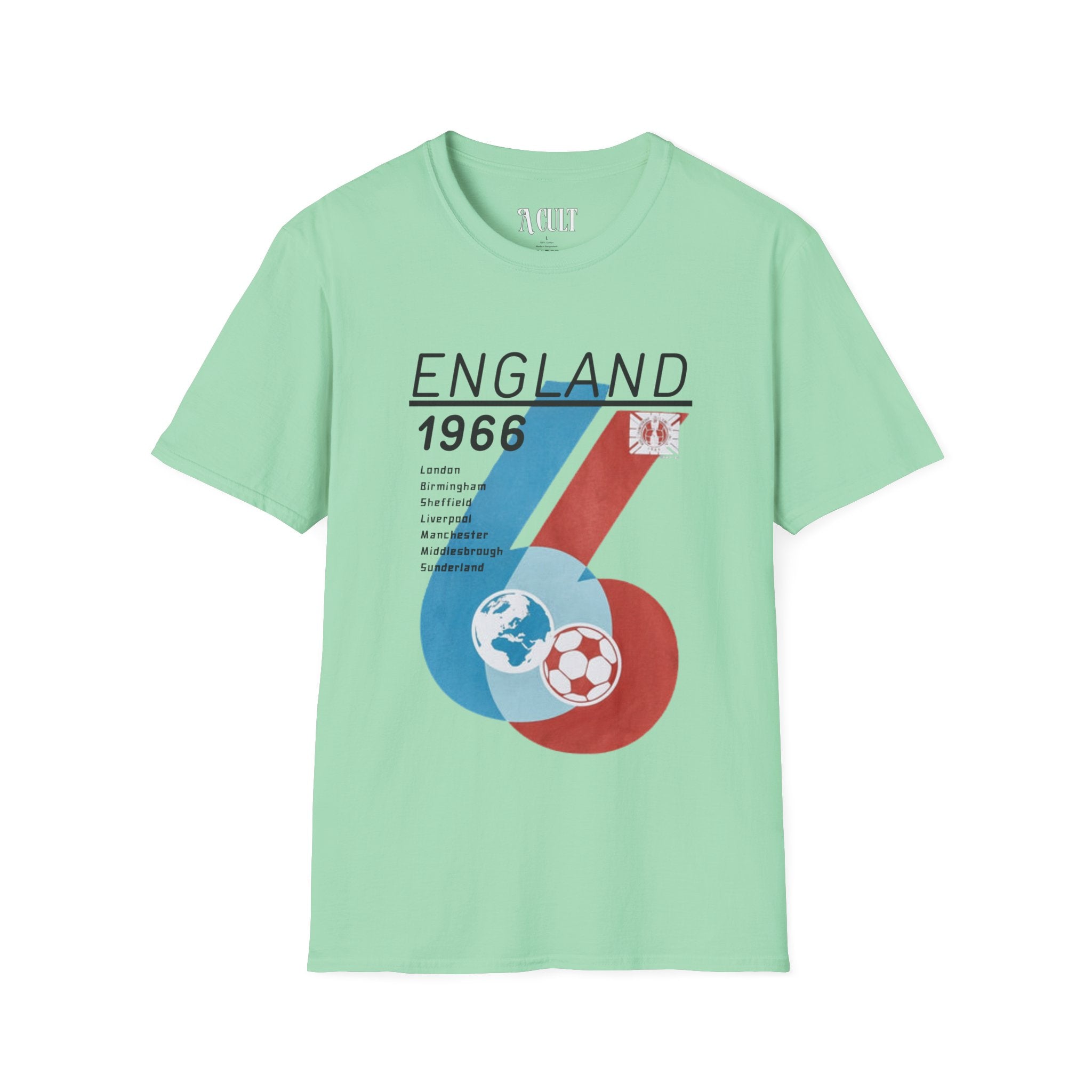 World Cup - England 1966 - Stadiums - Unisex Soft-Style T-Shirt