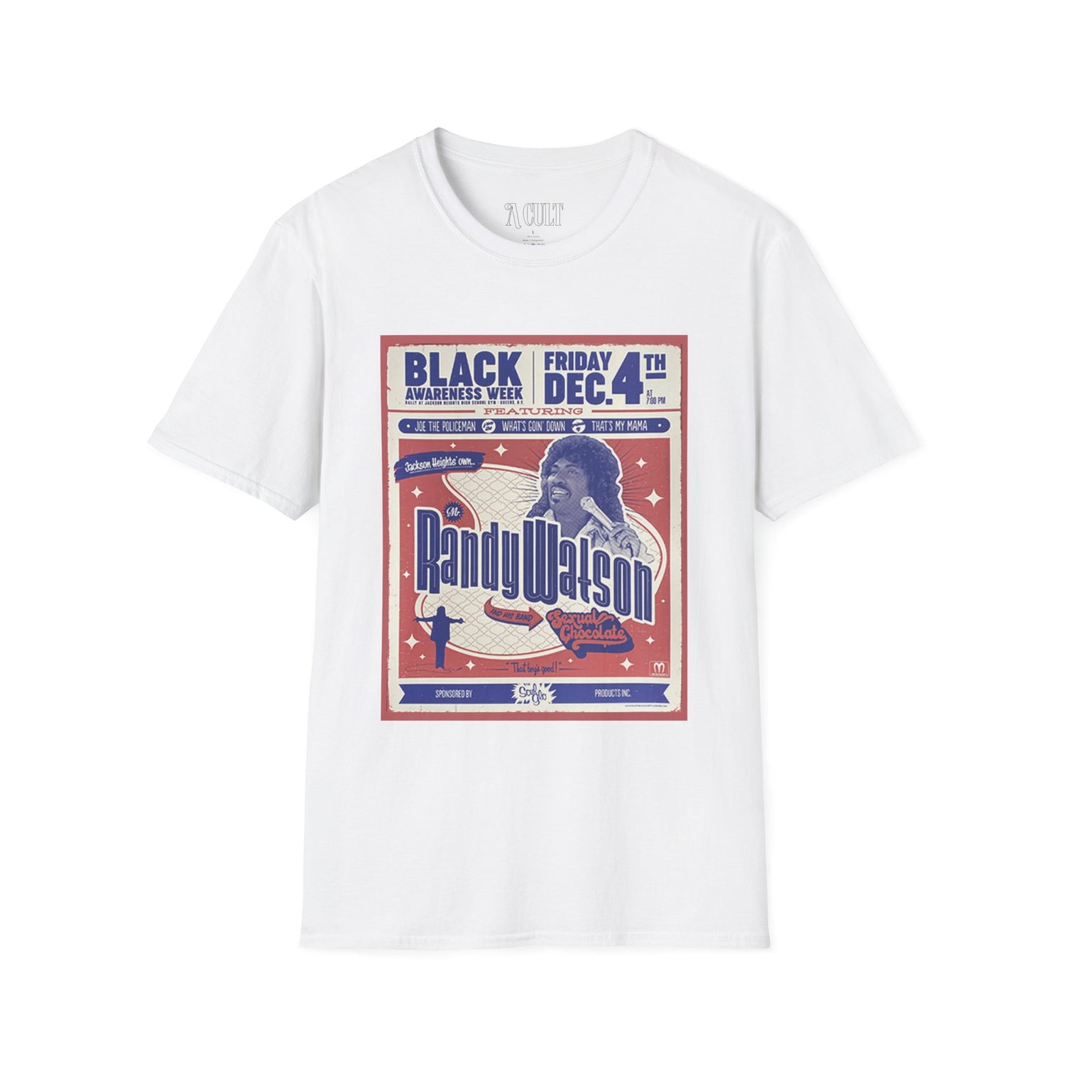 Coming To America - Randy Watson Concert - Unisex Soft-Style T-Shirt