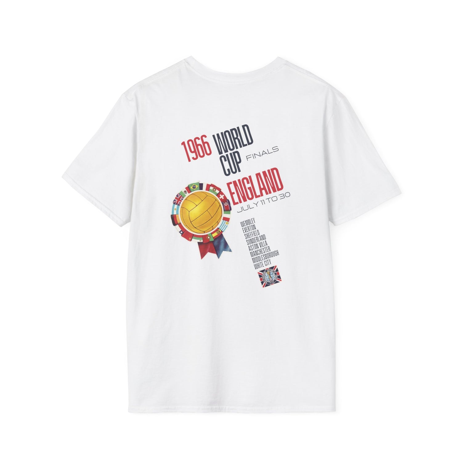 World Cup - England 1966 - Willie - Unisex Soft-Style T-Shirt
