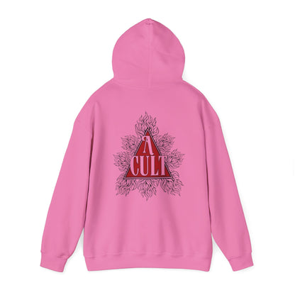 A Cult - Fire Logo - Unisex Heavy Blend™ Hooded Sweatshirt