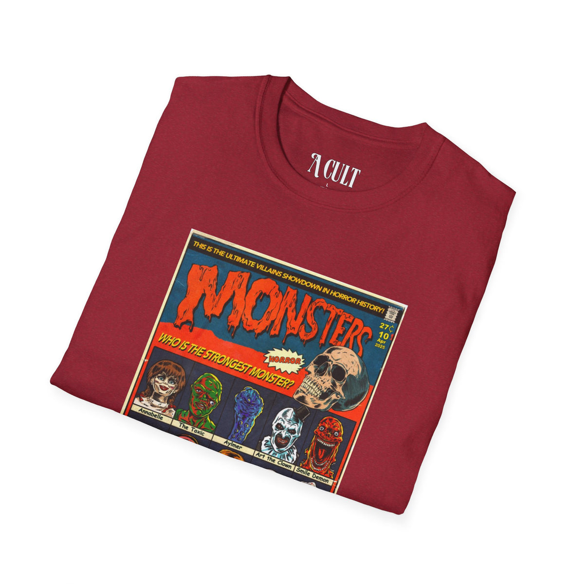 Monsters - Ultimate Villains - Unisex Soft-Style T-Shirt