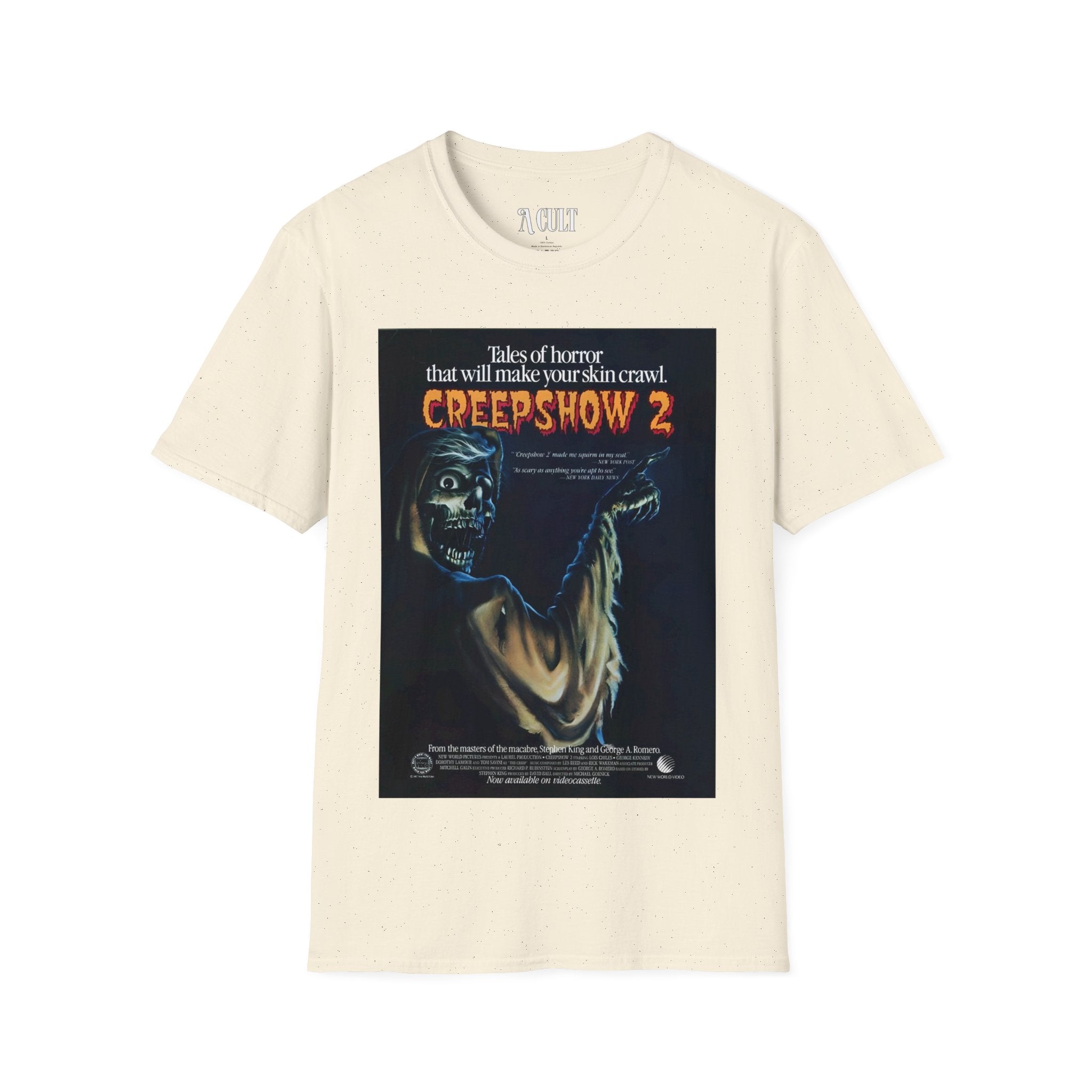 Creepshow 2 VHS - Unisex Soft-Style T-Shirt