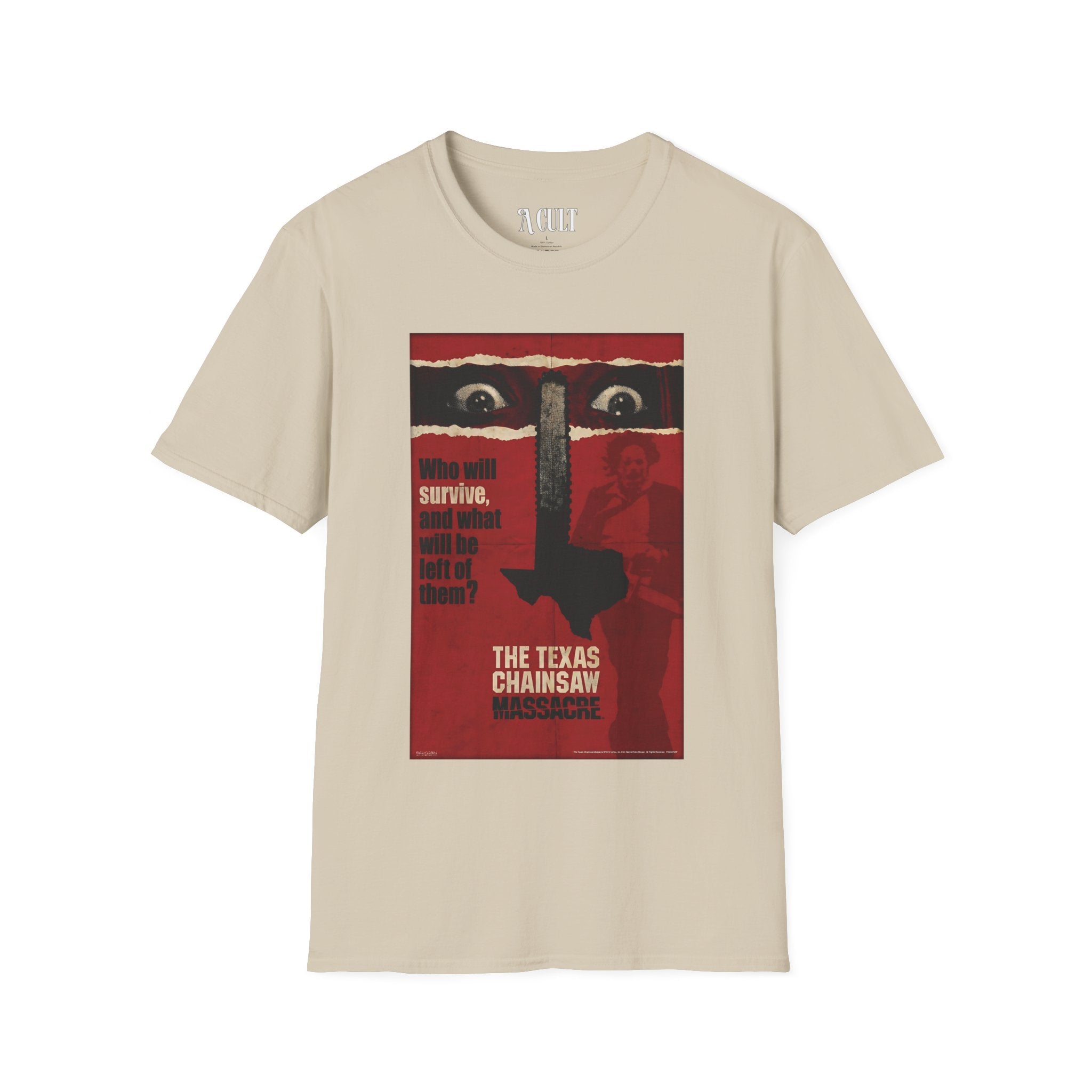 Texas Chainsaw Massacre - Eyes - Unisex Soft-Style T-Shirt