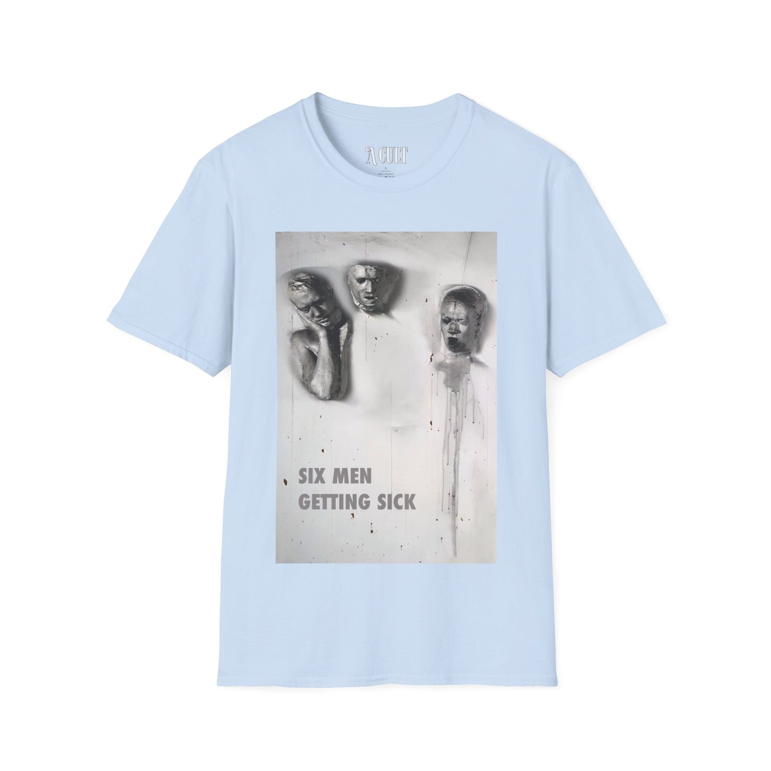 David Lynch - Six Men Getting Sick - Unisex Soft-Style T-Shirt