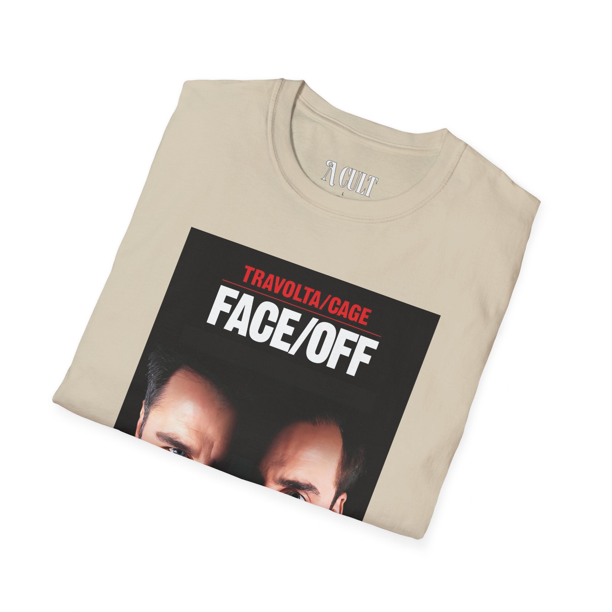 Face/Off - Movie Poster - Unisex Soft-Style T-Shirt