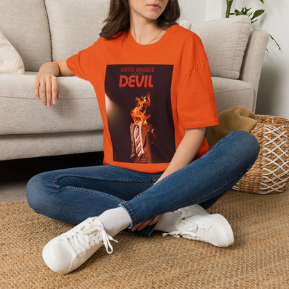 Late Night with the Devil - Fire - Unisex Soft-Style T-Shirt