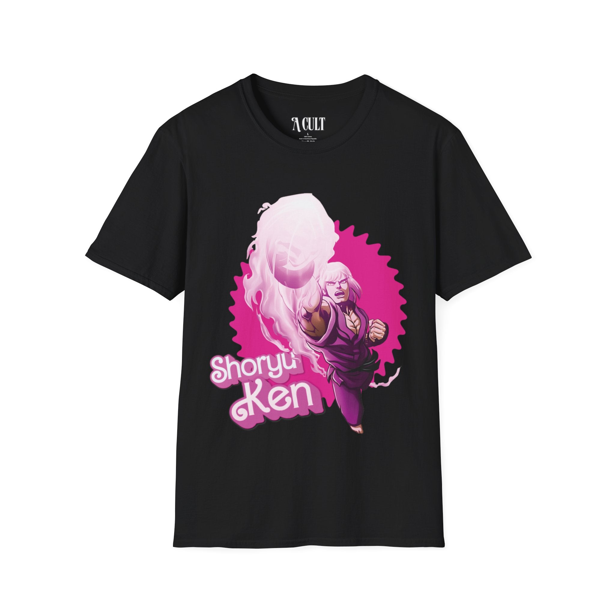 Barbie - Ken Shoryuken Fist - Unisex Soft-Style T-Shirt