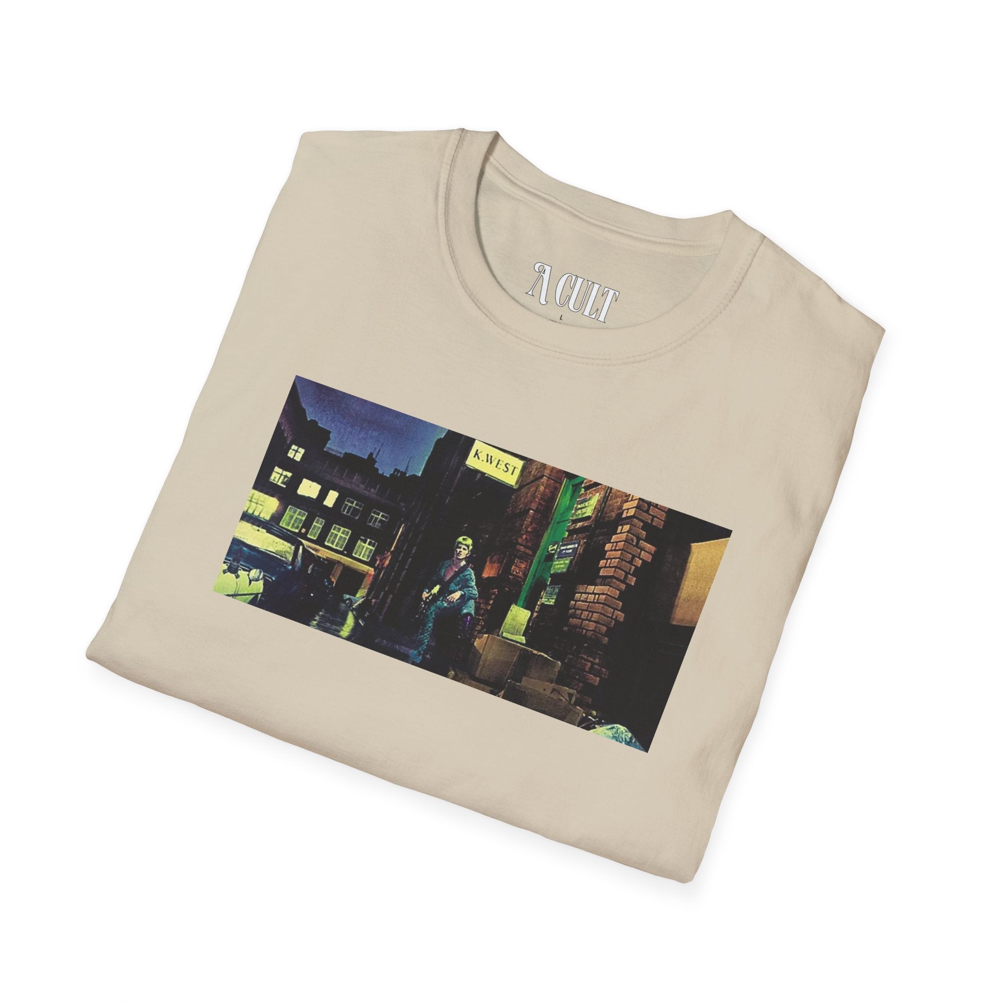 David Bowie - K.West - Unisex Soft-Style T-Shirt