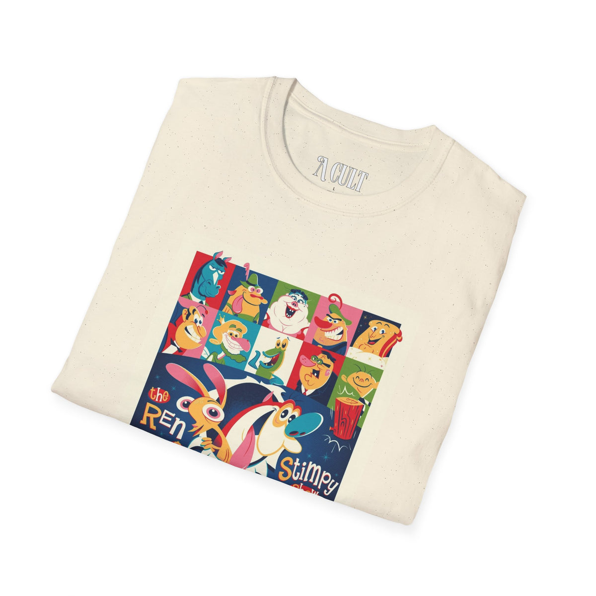 Ren And Stimpy - The Show  - Unisex Soft-Style T-Shirt