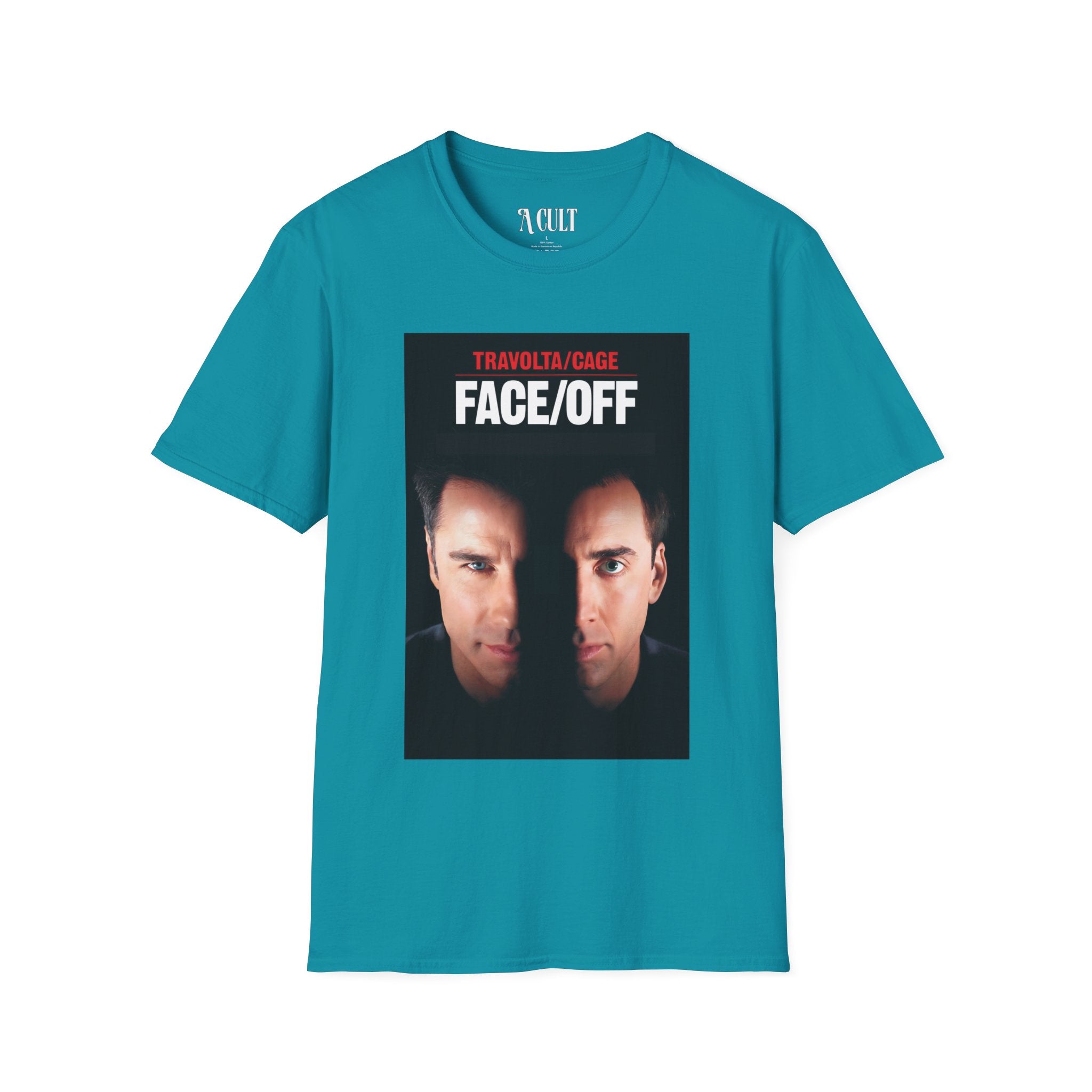 Face/Off - Movie Poster - Unisex Soft-Style T-Shirt