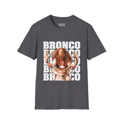 Gentlemen Broncos - Bronco and The Battle Stag - Unisex Soft-Style T-Shirt