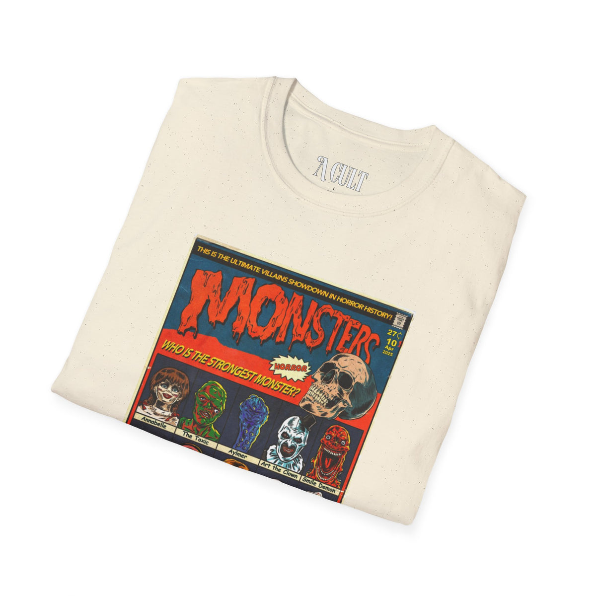 Monsters - Ultimate Villains - Unisex Soft-Style T-Shirt