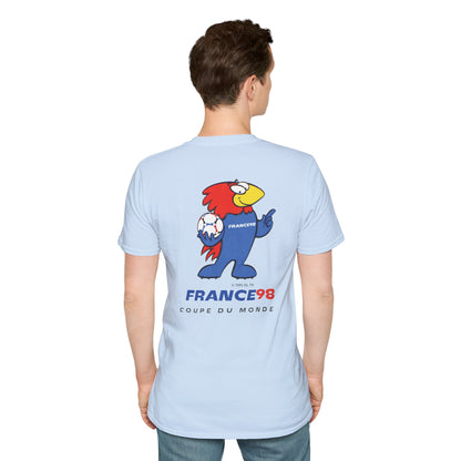 World Cup - France 1998 - Footix - Unisex Soft-Style T-Shirt