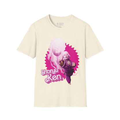 Barbie - Ken Shoryuken Fist - Unisex Soft-Style T-Shirt