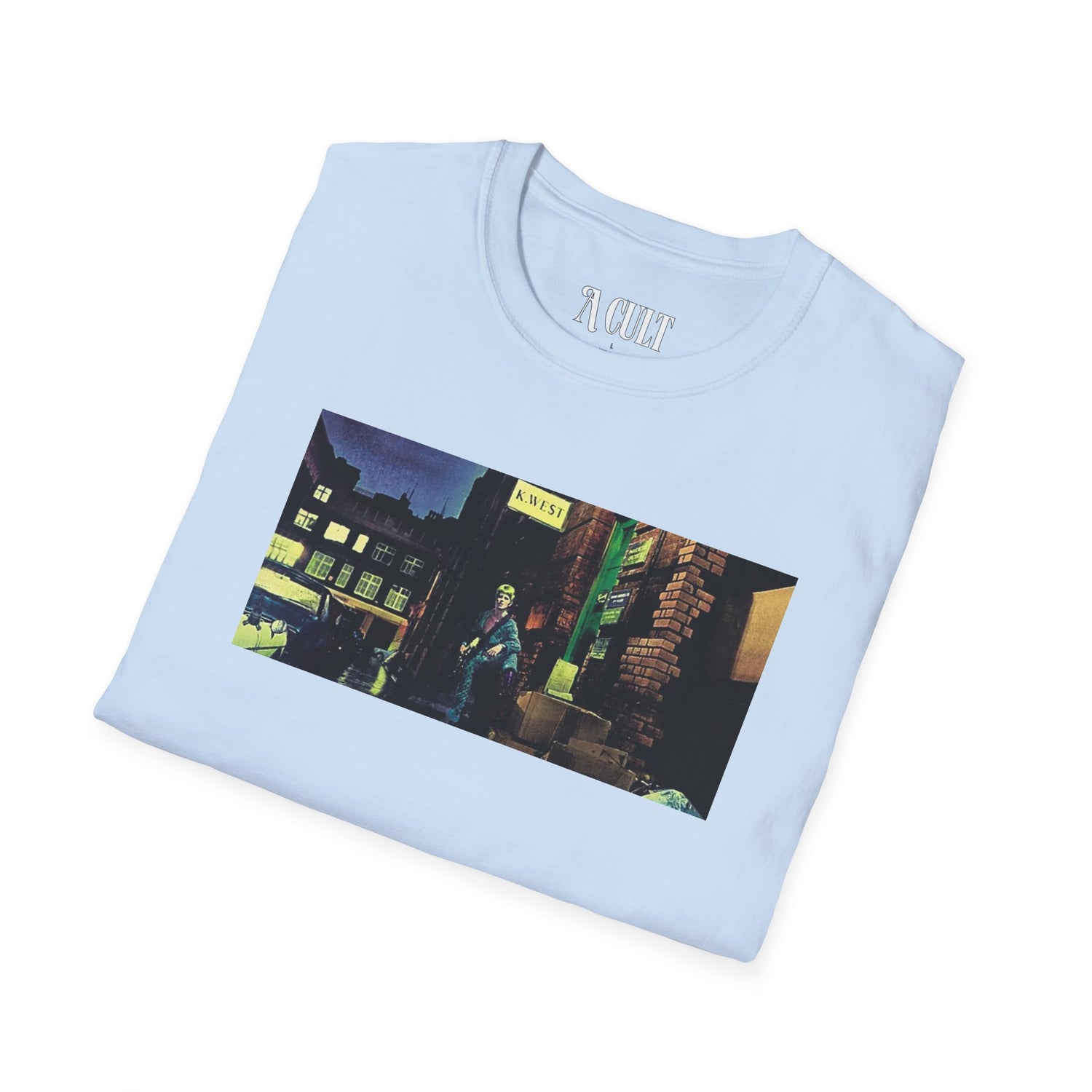 David Bowie - K.West - Unisex Soft-Style T-Shirt