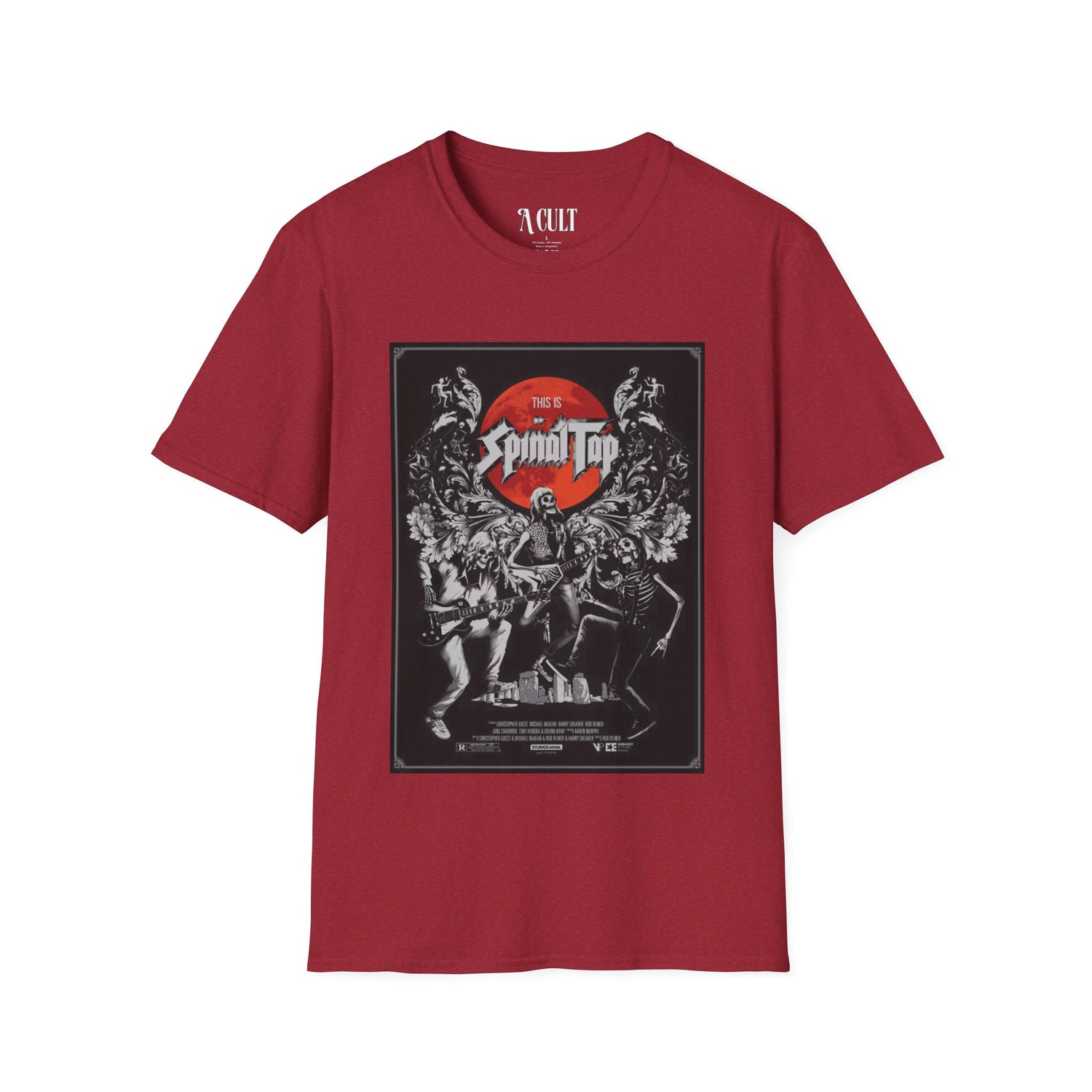 Spinal Tap - Skeleton - Unisex Soft-Style T-Shirt