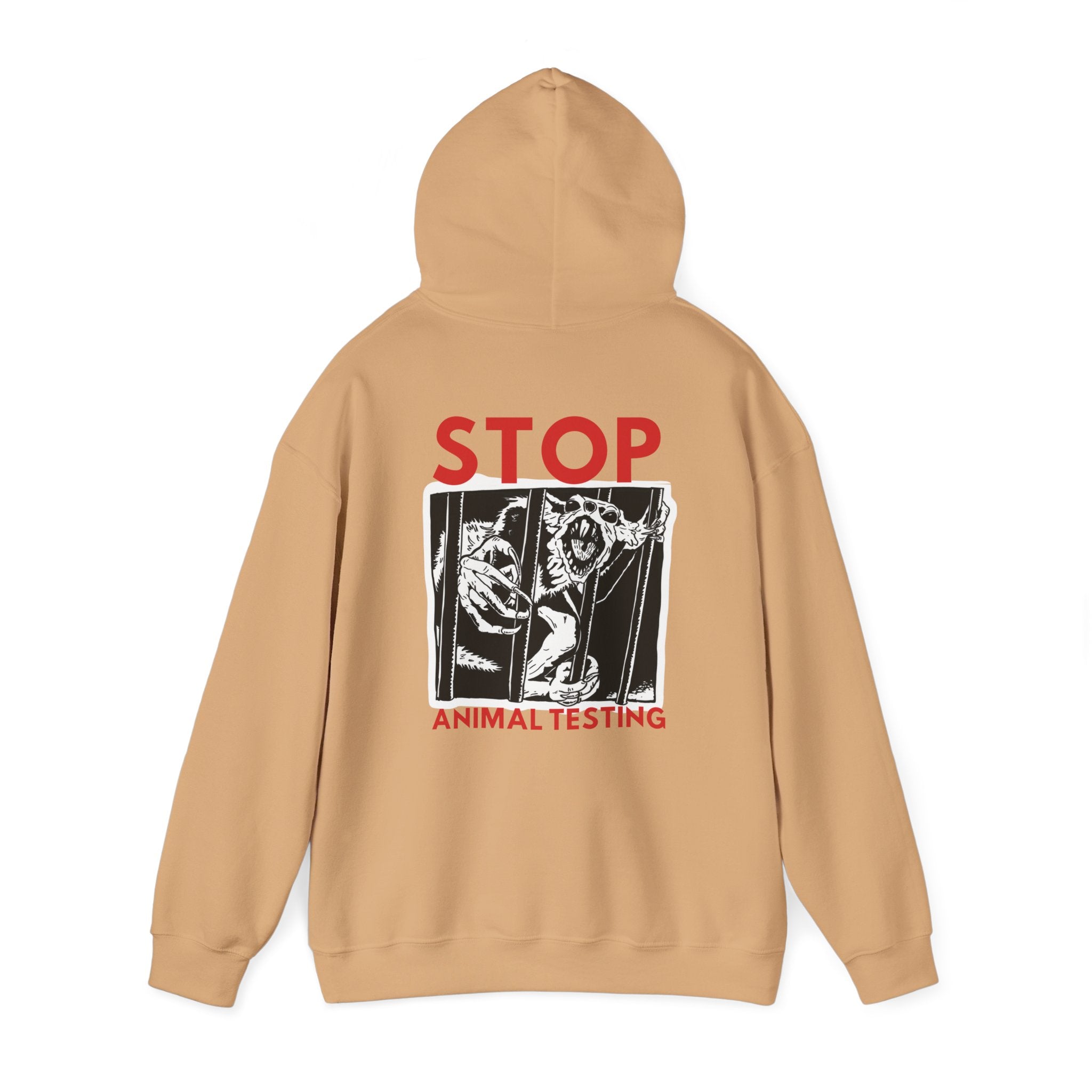 Braindead - Stop Animal Testing - Unisex Heavy Blend™ Hooded Sweatshirt