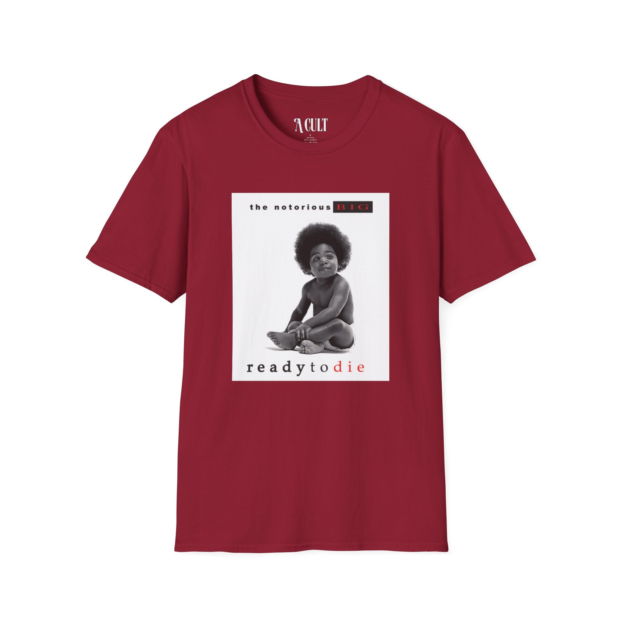 The Notorious B.I.G. - Ready to Die - Unisex Soft-Style T-Shirt