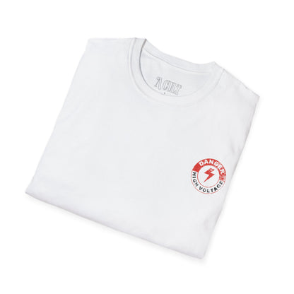 Warning - Electricity Will Kill You - Unisex Soft-Style T-Shirt