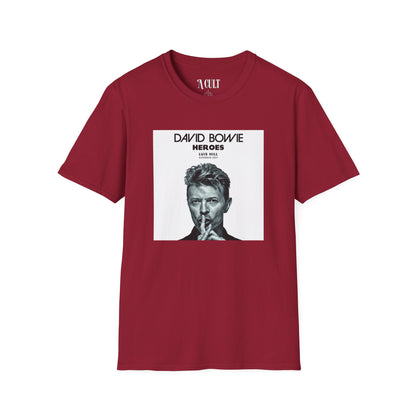 David Bowie - Heroes - Unisex Soft-Style T-Shirt