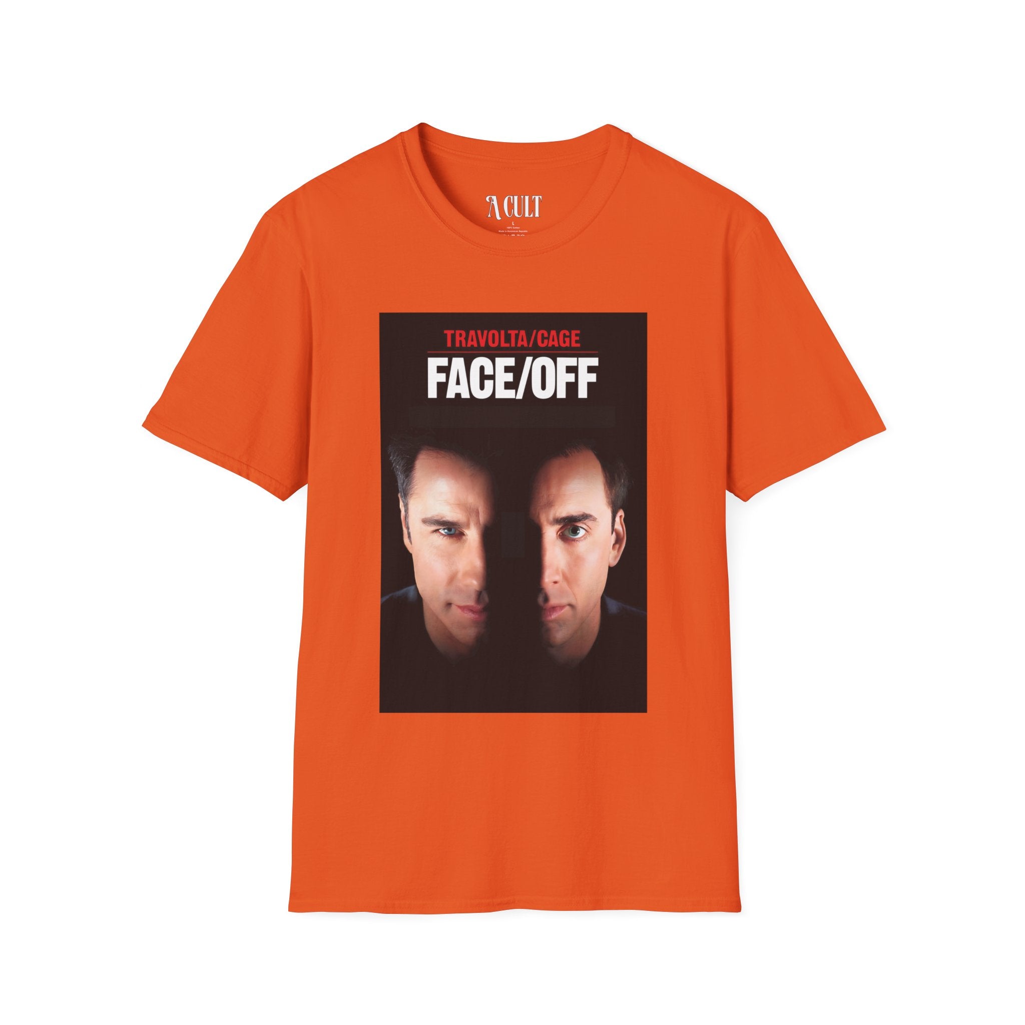 Face/Off - Movie Poster - Unisex Soft-Style T-Shirt