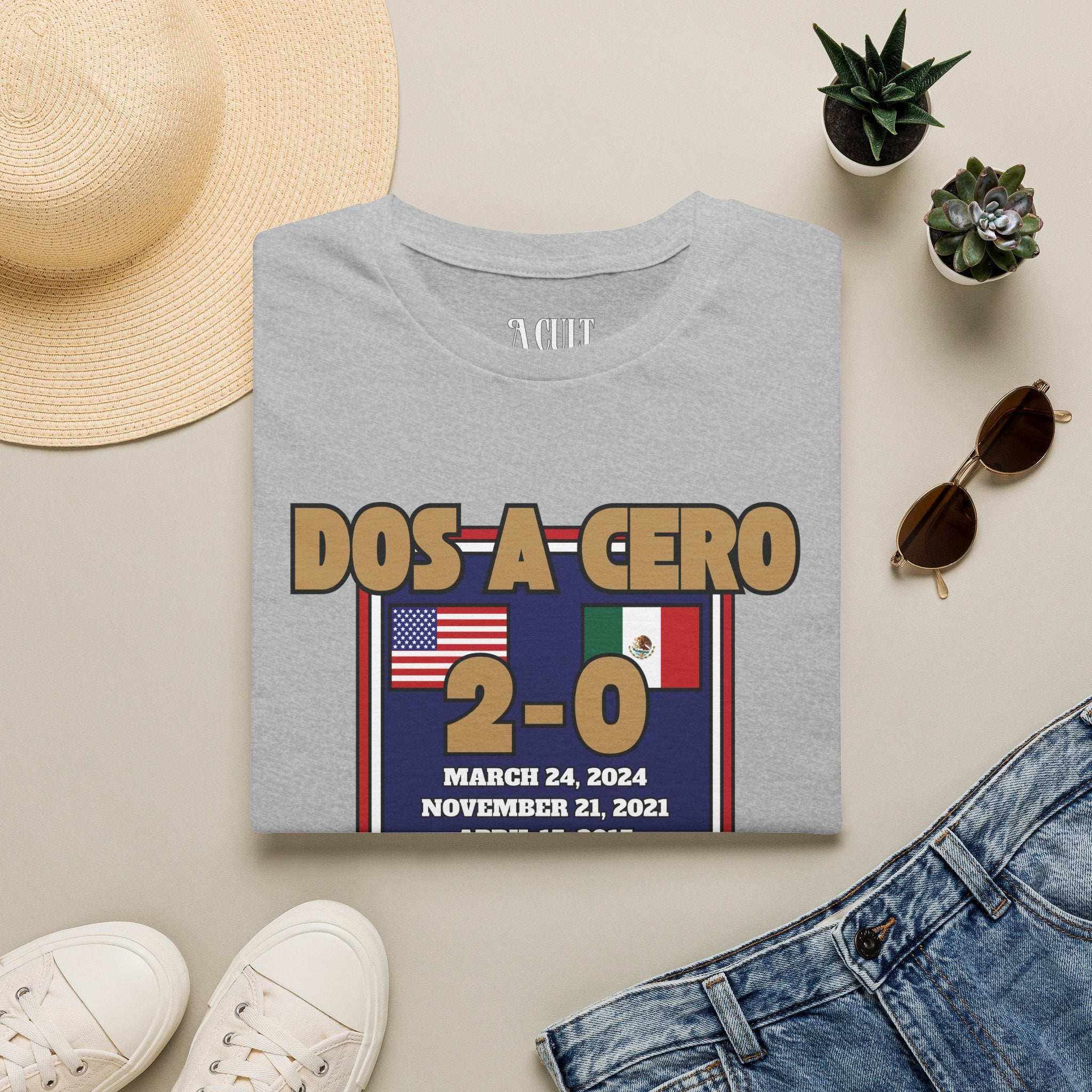 World Cup - USA - Dos A Cero - Unisex Soft-Style T-Shirt