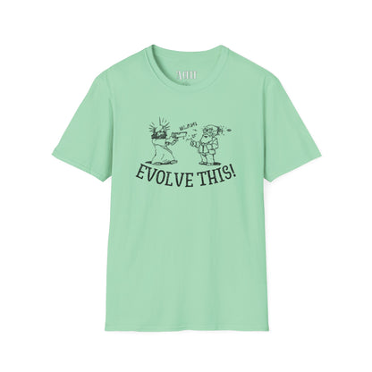 Paul Rudd &amp; Kristen Wiig - Evolve This - Unisex Soft-Style T-Shirt