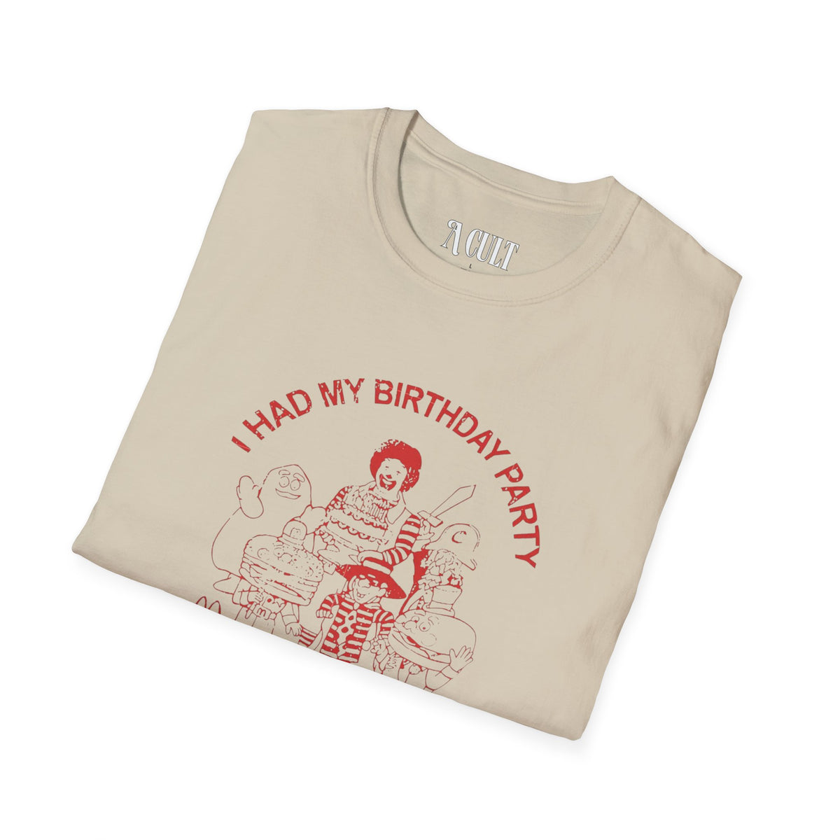 McDonald - Party  - Unisex Soft-Style T-Shirt