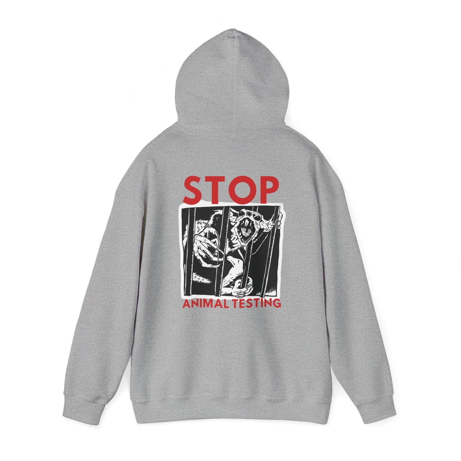 Braindead - Stop Animal Testing - Unisex Heavy Blend™ Hooded Sweatshirt