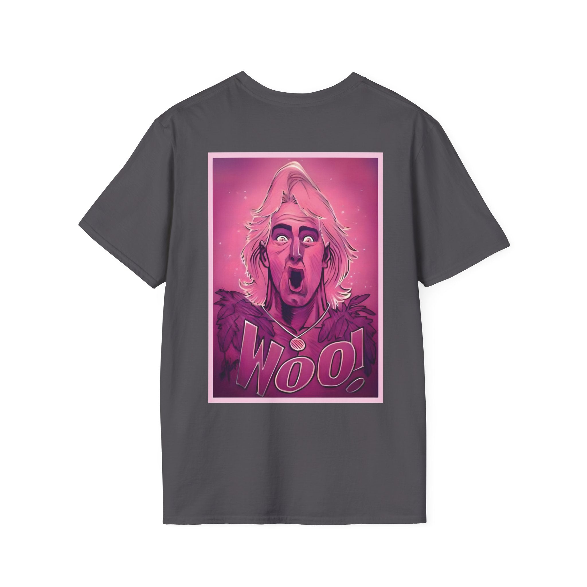 Ric Flair - Woo! Pink - Unisex Soft-Style T-Shirt