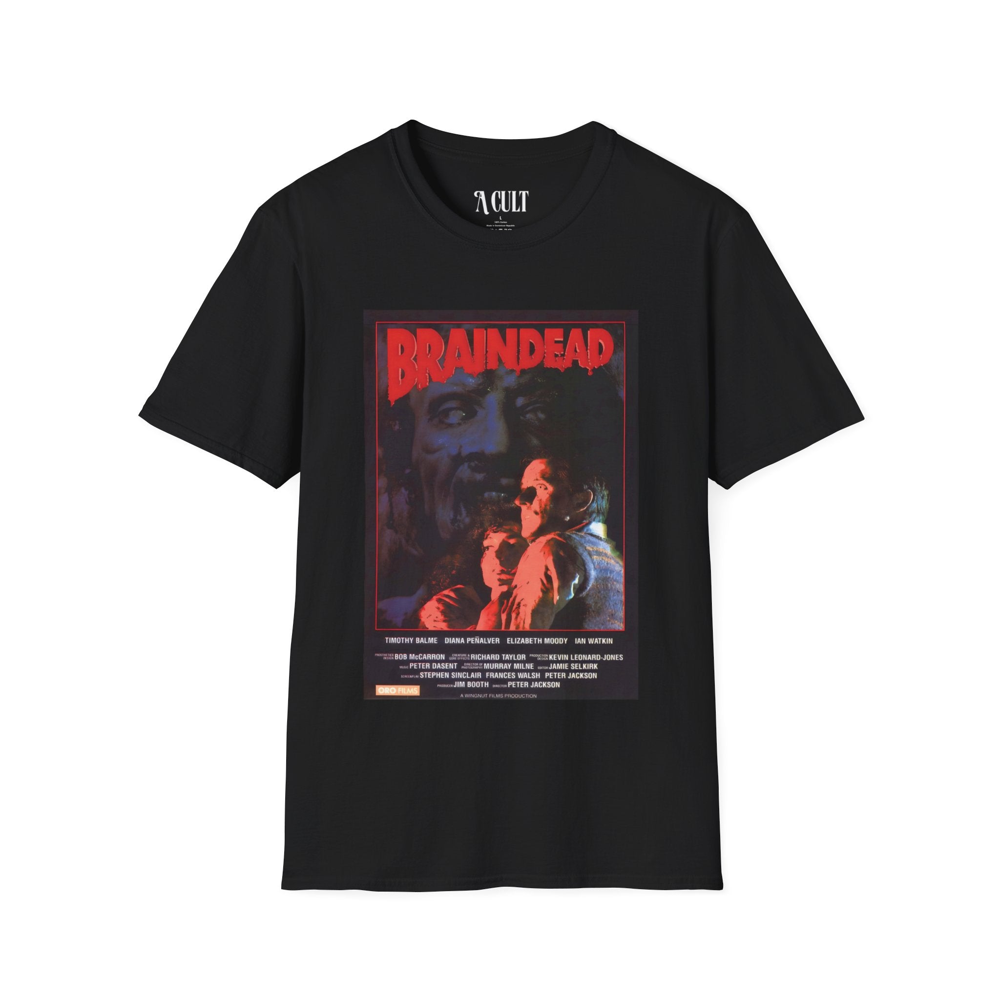 Braindead - Movie Poster Alt - Unisex Soft-Style T-Shirt