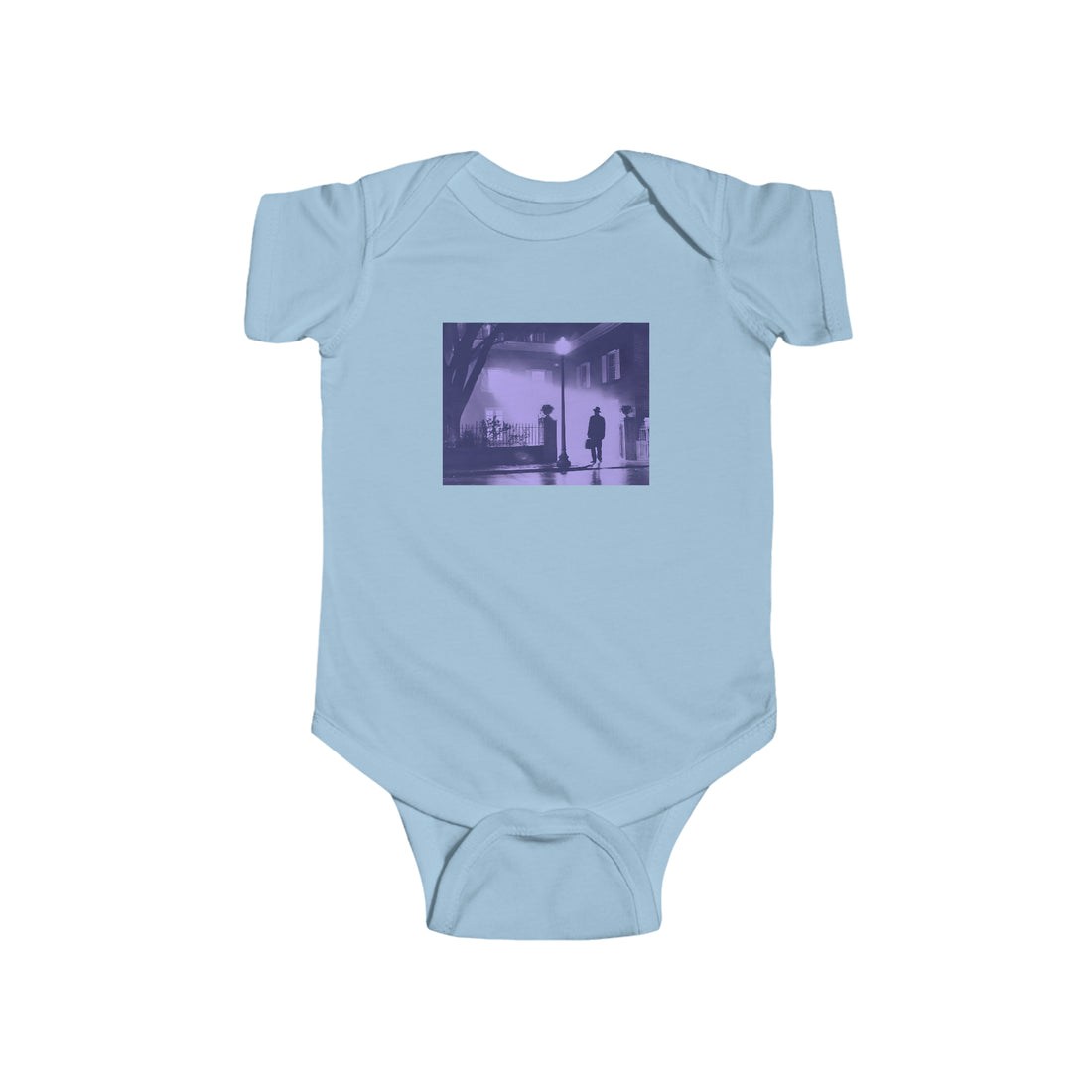 The Exorcist - Classic Movie Poster Purple - Infant Fine Jersey Bodysuit